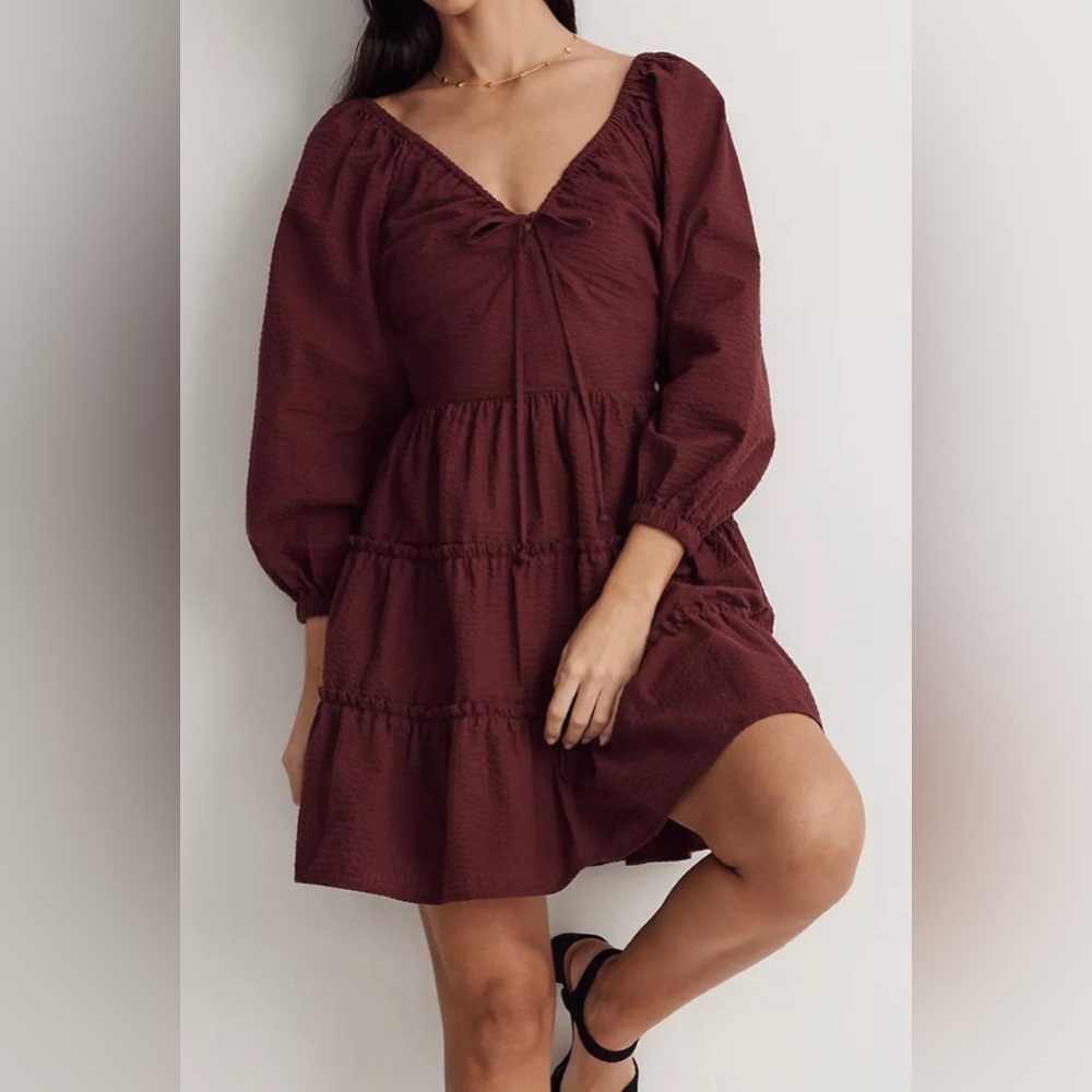 🌹Cabernet Tiered Dress🌹